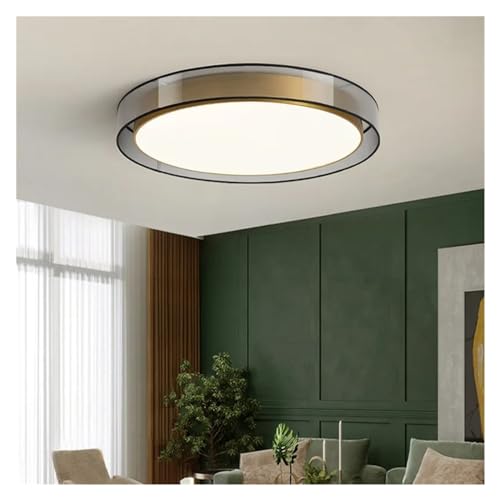 SYAXVOM Lámpara de Pared Tipo araña con Luces de Cobre y Pantalla Doble de Malla para Sala de Estar, Techo, Loft o Dormitorio - Iluminación, Accesorios/Blanco frío/Diámetro: 60 cm