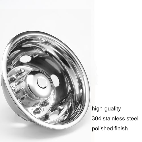 Image of 19.5 inch Wheel Simulator,Stainless Steel Dually for 2012-2025 Ram4500 /5500-DRW