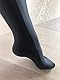 Miss O Wetlook Ouvert Strumpfhose M (38)