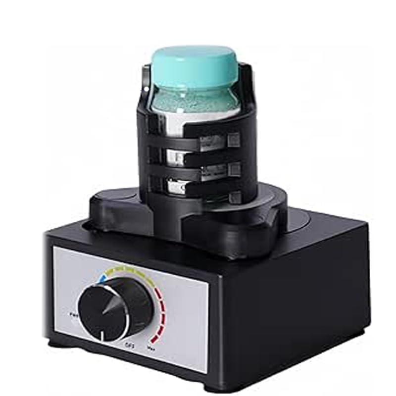 Mezclador de pintura, mini mezclador vórtice manos libres con ajuste de 3 velocidades para una mezcla rápida de 5 segundos, ideal para pintura, esmalte de uñas y uso en laboratorio