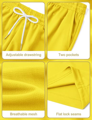 Boys Athletic Shorts Mesh Basketball Soccer Shorts Loose Fit Breathable Quick Dry Running Gym Shorts for Youth 6-16 Years4