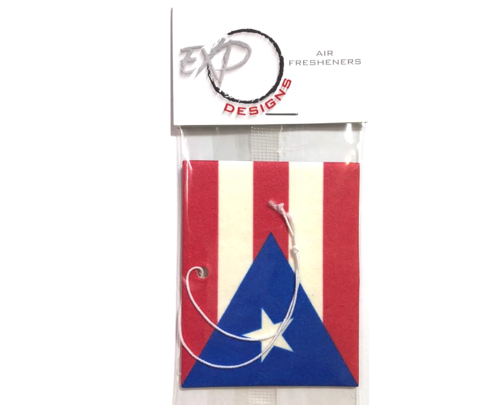Puerto Rican Flag Air Freshener