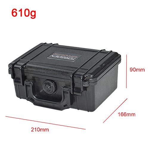 Pacote de Armazenamento, Romacci Caixa de segurança resistente à água em plástico ABS Caixa para fer