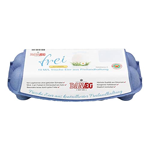 Danaeg Free Range Certified Eggs (Chilled) 10s