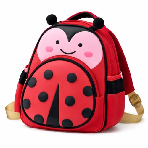 Mochila Infantil Temática com Alças Ajustáveis e Compartimento Frontal para Creche e Passeios