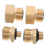 BESPORTBLE 4 Stück Gasflaschenadapter Propangas Umrüster Für Campingkocher Eu Standard Dichter Anschluss Vielseitig Für Outdoor Grillen Und Nachfüllung