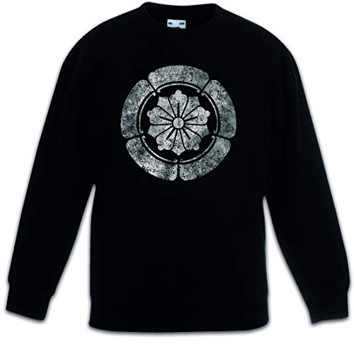 Sweat-shirt noir enfant Urban Backwoods Arima Clan Mon garçon fille