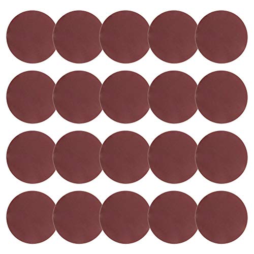 Utoolmart ディスクペーパー サンダー サンディングディスク サンドペーパー ダブルアクション マジック ペーパー 研磨 やすり 電動サンダー用 サンディングパット 木工用 ランダムアクションサンダー用 サンディング 研磨 サンダー用紙やすり丸型 #1200 工木工生地研磨用 4インチ 外径 100mm 25枚