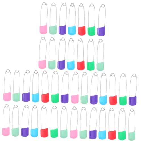 LALAFINA 3sets Infant Diaper Safety Brooches Locking Closures Assorted Kids Brooches Long Serving Life 100pcs*3