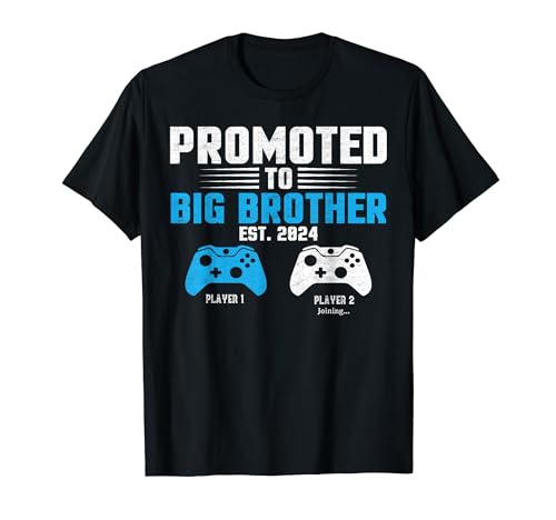 Kids Promoted To Big Brother 2024 Video Game Player Lover Camiseta