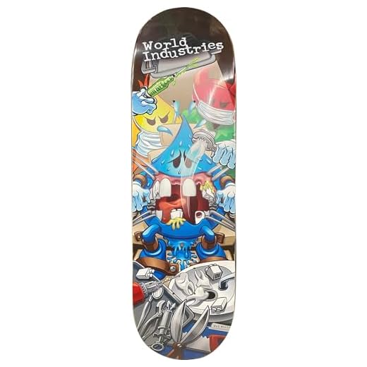 World Industries Skateboards Toothache Skateboard Deck - 8.3" x 32"