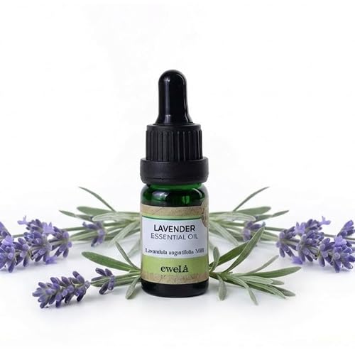 Aceite Esencial de Lavanda Ewela 100% Puro 0.34 Fl Oz