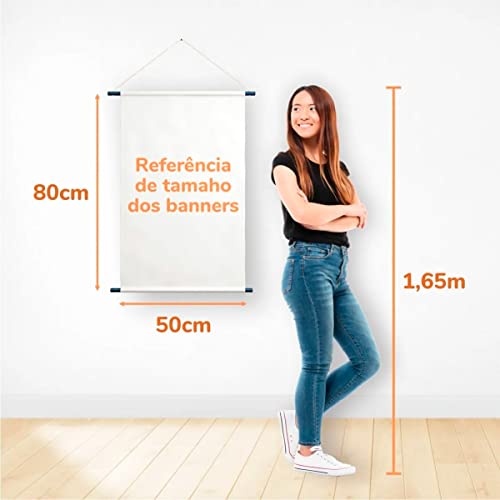 Kit de Banners Silabário Simples + Complexo + Numerais 1000 50x80cm