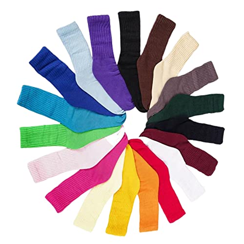 PICCOLO HOSIERY Lightweight Scruch Slouch Socks Unisex Girls Boys 20 bright color options Infant Toddler Child3