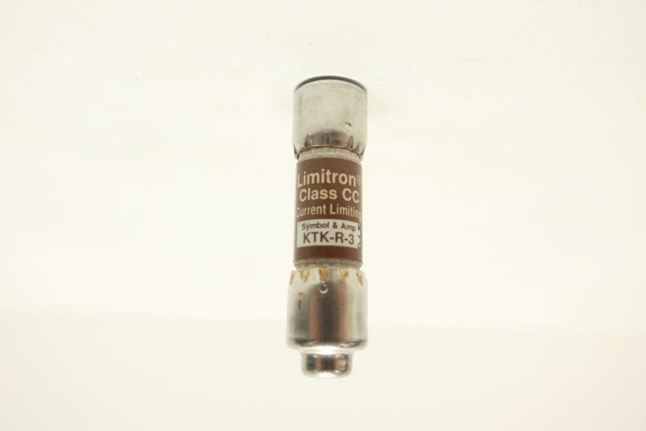 Box of 10 COOPER BUSSMANN KTK-R-3 LIMITRON Cartridge Fuse Class CC 3A 600V-AC