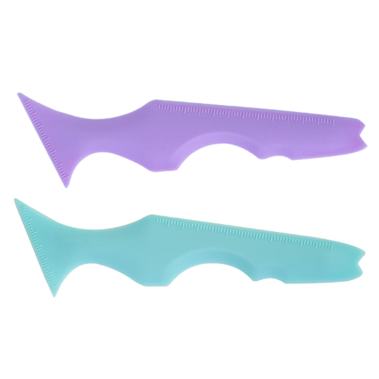 Healeved 10pièces Outils De Maquillage Silicone Pour Eyeliner Stencil à Et Applicateur De Mascara Accessoire Pratique Pour Maquillage Parfait