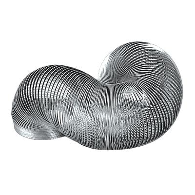 MIJOMA – Espiral Metálica XL Con Muelle Gigante De 11 Cm De Alto Y 8 Cm De Diámetro – Juguete Sensorial Y De Gravedad – Color Plata – Ideal Para Niños Y Adultos, Estimula La Motricidad