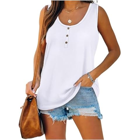 iChunhua Women’s Summer Button Down Vest Cover