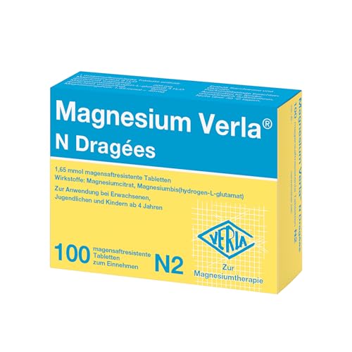 MAGNESIUM VERLA N Dragees 100 St MAGNESIUM VERLA N Dragees 100 St