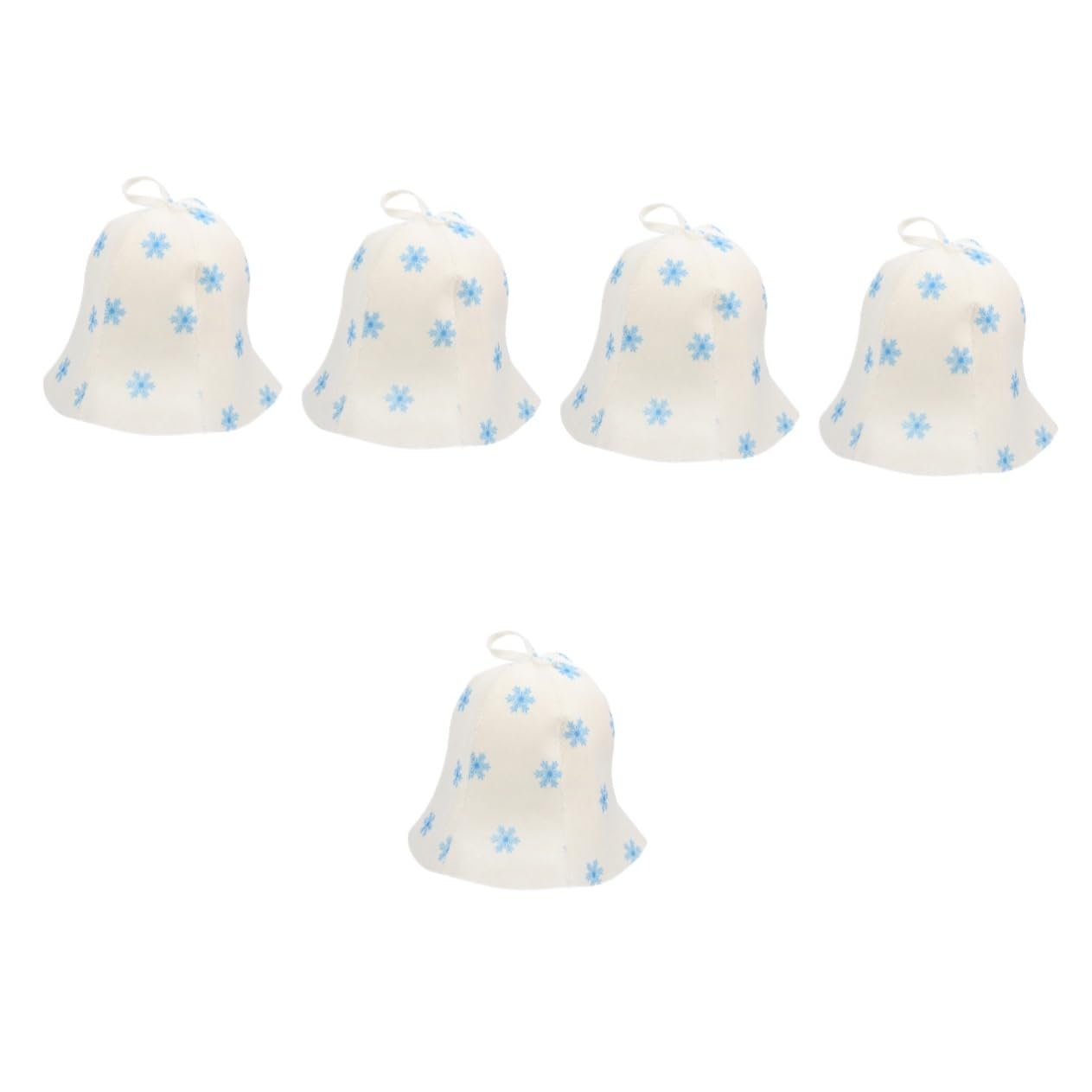 Chapeau de sauna feutre absorbant et bonnet de bain YARNOW 5pcs