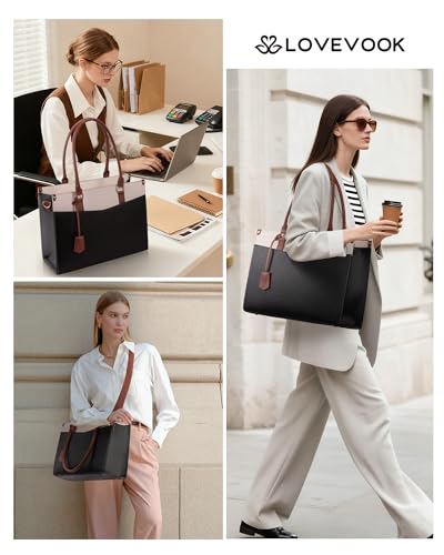 LOVEVOOK 2-in-1 Tote with Clutch