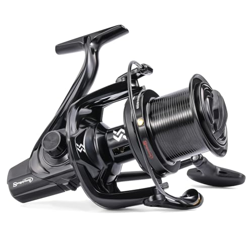 Sougayilang Saltwater Spinning Reel – Up to 38LBs Max Drag Big Game Fishing Reel, Graphite Frame...