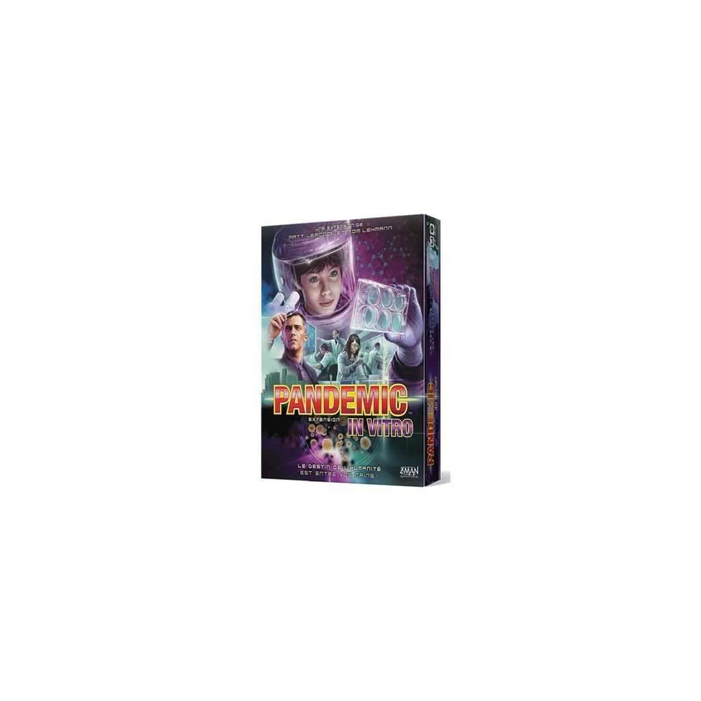 Asmodee Société, ZMPA03FR, Jeu Coopératif, Pandemic In Vitro