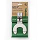 D&A Grip Professioneller Gitarren-Aufhänger, Wandhalterung, gepolsterter Metall-Gitarrenaufhänger, Wandhalter für Akustikgitarre, Bass- und Instrumentenhälse bis zu 5,4 cm, Weiß/Chrom