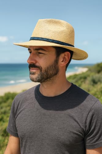 Image of Gamboa 100% Natural Horsehair Hat Bands for Cowboy and Panama Hats for Men and Women Western Hat Bands