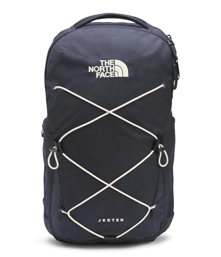 The North Face Jester Everyday Laptop Backpack - Commuter Daypack, Water Repellent, 16' Laptop Sleeve, Aviator Navy Light Heather/Vintage White-NPF, One Size
