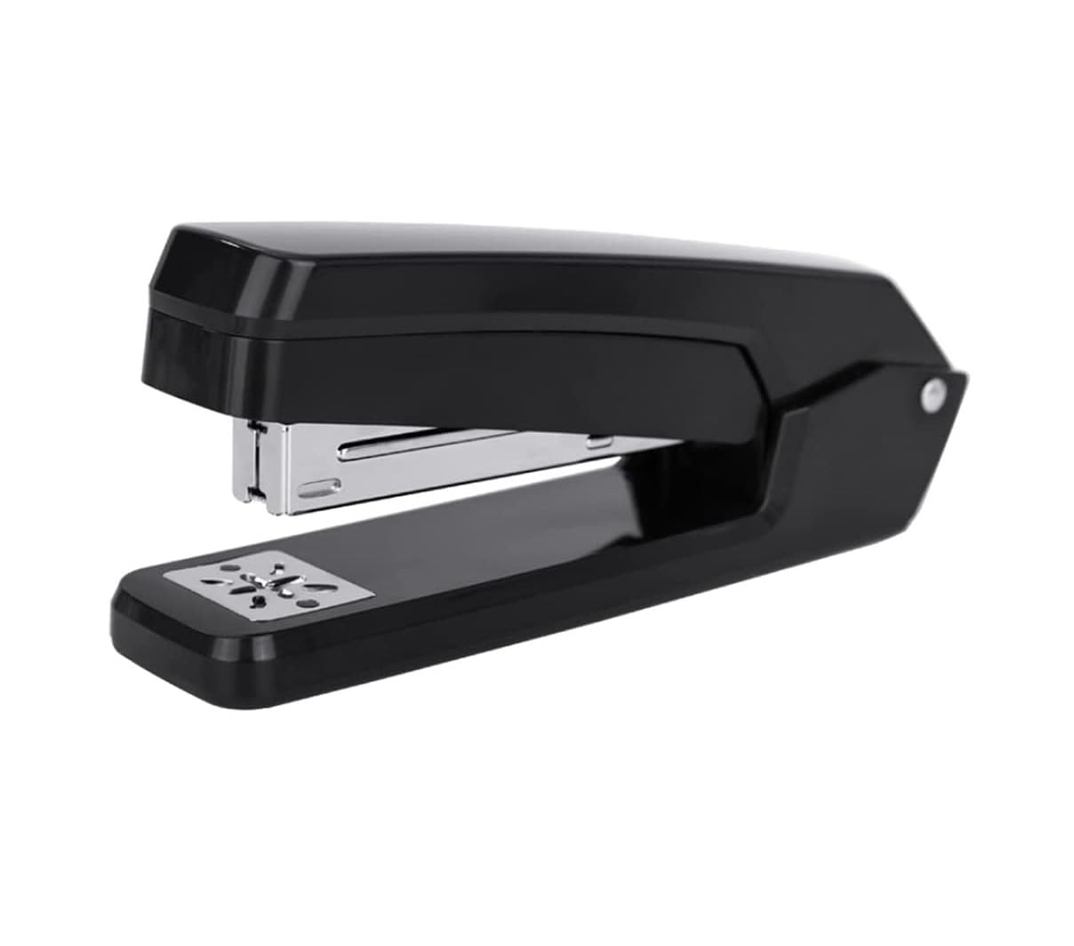 Agrafeuse manuelle for bureau à domicile, facile charger, idéale for la décoration de salle classe, ou d'école(Black)