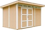 chiosco bar mobile noleggio sicilia KIT COMPLETO. Il capannone in legno con pavimento è dotato di pavimentazione LP ProStruct e di un tetto in scandole bituminose grigie. La casetta da giardino in legno è inoltre dotata di griglie di aerazione per una maggiore ventilazione. La casa in legno viene venduta non trattata con un kit di verniciatura appositamente selezionato con il colore HARVEST HONEY.