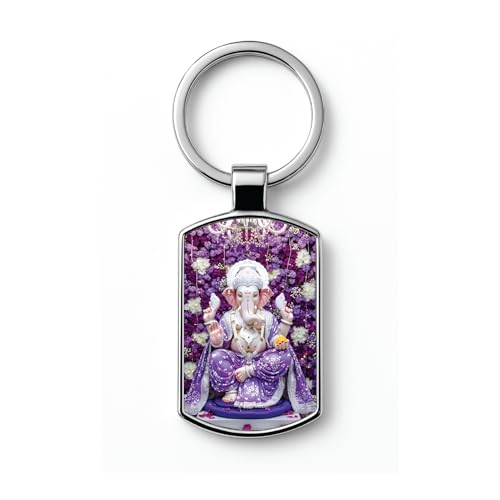 Image of Premium Printed Metal Keychain for Men & Women | High-Definition Artwork Print | Durable Key Ring for Car, Bike, Home & Office Keys | Stylish Decorative Key Holder Gift