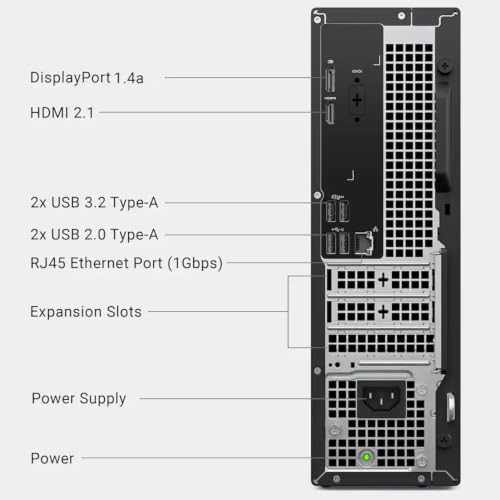 Image of Dell Slim ECS1250 AI Powered Desktop Intel Ultra 7-265