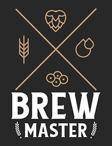 Bier Tasting Buch: Dein persönliches Verkostungsbuch zum selber ausfüllen ♦ für über 100 verschiedene Bier Sorten, Craft Beer, Pils, Pale Ale oder IPA ... ♦ Motiv: Brew master Kreuz (German Edition)