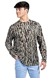 Realtree Men's Camo Shirt Long Sleeve Lightweight for Hunting, Fishing, Running, Hiking, or Camping (US, Alpha, X-Large, Regular, Regular, Original Camo)
