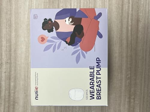 Image of Nuliie Hands-Free Breast Pump (2 Packs, Pink)
