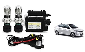 RS Enterprises Cars Tata Tigor H4 - HID Conversion Light Kit ( 2 HID Light , 2 Blaster , Wiring ) Vehicle HID Kit for Car Headlight