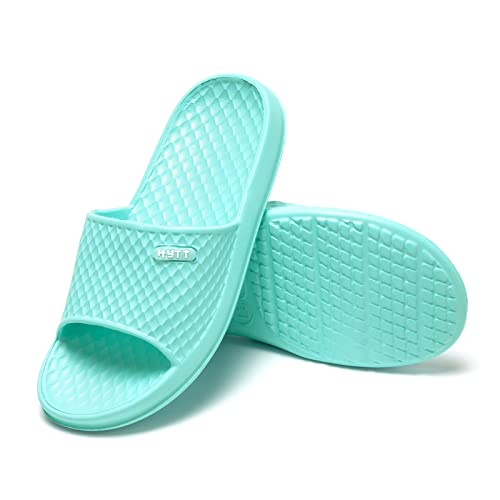 Image of Hasina Women's Shower Sandals Bathroom Slippers Non-Slip Indoor Home House Beach Shoes