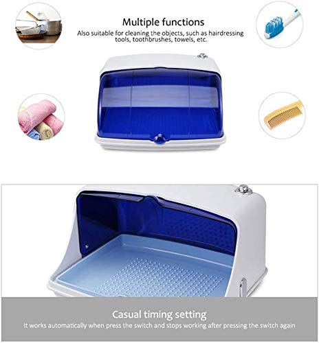 Sterilizzatore UV LEJIA - Disinfetta Telefoni, Biberon, Maschere E Oggetti Personali | Doppia Azione UV+Ozono