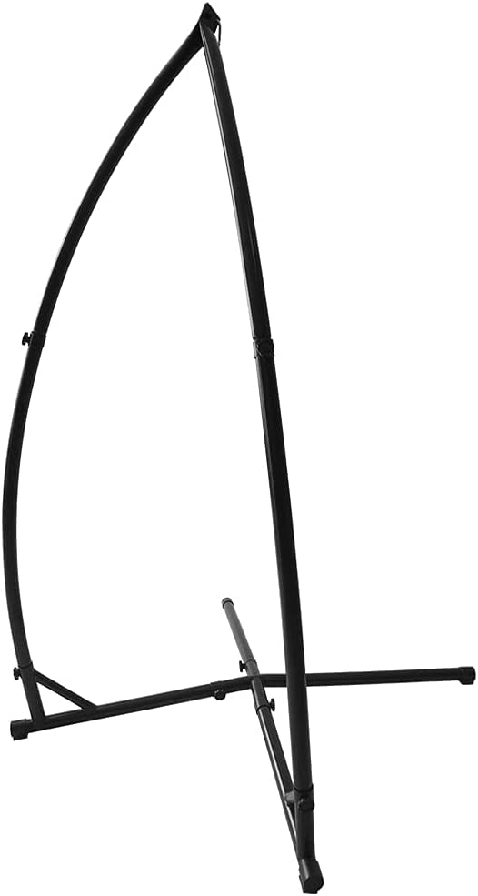 Support Hamac Jardin Avec Roues – Rotation 360° + Sac De Transport – Charge 120 Kg – Idéal Intérieur/Extérieur 214x113x110 Cm