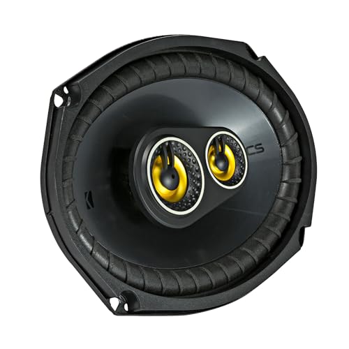 Image of KICKER 46CSC654 & 46CSC6934 CS Series Car Speaker Bundle - 6.5 inch 2-Way & 6x9 inch 3-Way Speakers (4 Total), 450W Peak, EVC Tech, Polypropylene Cones, Zero-Protrusion Tweeters.