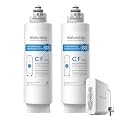 Waterdrop G3-2CF Filter, Replacement for Waterdrop G3-W & G3P600 & G3P800 Reverse Osmosis System, Pack of 2 G3-N1CF, 6-month Lifetime