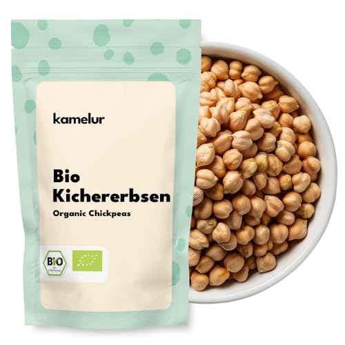 Kamelur Bio Kichererbsen getrocknet (2,5kg) - Hülsenfrüchte Bio im Vorratspack