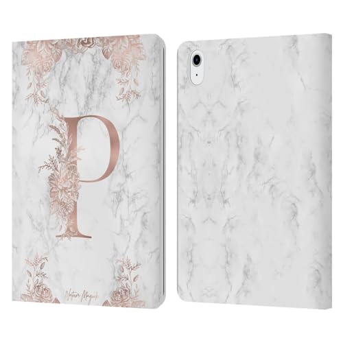 Étui iPad Air 2020 motif marbre rose or pour travailler au café avec style