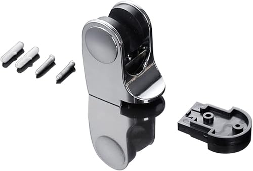 Soporte de ducha de altura ajustable para montaje en pared para cabezal de ducha de mano en pared para adaptarse a cualquier espacio de baño