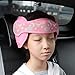 FREESOO Bébé Support de Tête de Voiture Siège de Sécurité Pour Enfant Étoiles Cale Tête Enfant Voiture Réglable Appuie Tête Voiture Doux Confortable Oreiller de Sécurité pour Bébé Enfant Adulte