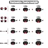 WATMAID-Dumbbells-Weights-Set-Adjustable-Weight-to-44Lbs-Free-Weight-Sets-with-Connecting-Rods-Used-as-Barbell-Set-Gym-Exercise-Home-Training-Fitness-Dumbbell-Set-with-Different-Weights WATMAID Dumbbells Weights Set Adjustable Weight to 44Lbs, Free Weight Sets with Connecting Rods, Used as Barbell Set Gym Exercise Home Training, Fitness Dumbbell Set with Different Weights