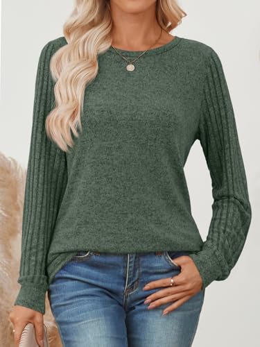 AUTOMET Long Sleeve Shirts for Women Fall Lightweight Sweaters Business Dressy Casual Tops Winter Trendy2