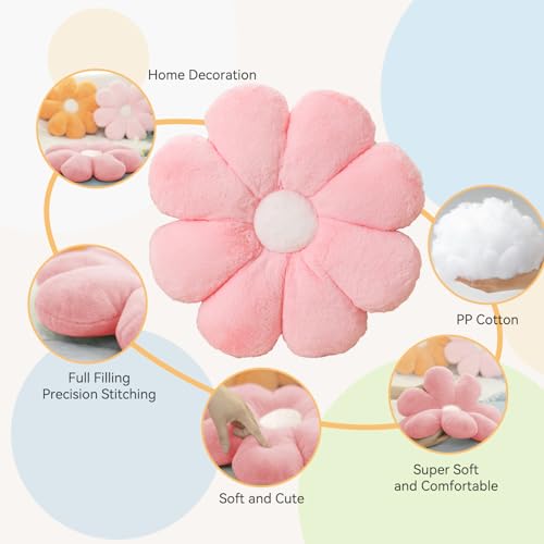 Amazon.com: FIONOUT: Flower Pillow